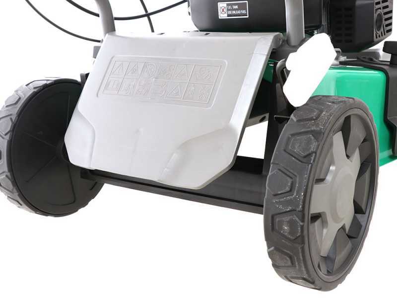 Tondeuse &agrave; gazon tract&eacute;e GreenBay GB-LM 51 H - 4 en 1  - Moteur Honda GCVx170 - Coupe de 51cm