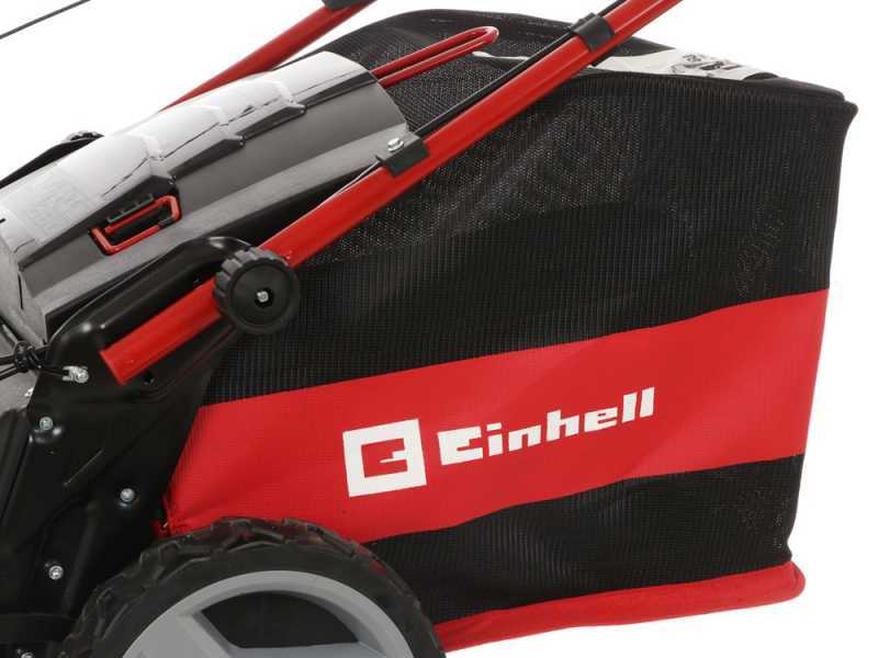 Tondeuse &agrave; gazon &agrave; batterie Einhell GE-CM 36/47 S HW Li - Tondeuse autotract&eacute;e 47 cm - 4 X 4Ah