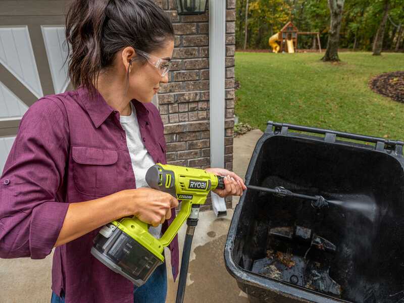RYOBI RY18PW22A - 125 EZClean - Pistolet &agrave; pression &agrave; batterie - 18V - 2.5Ah