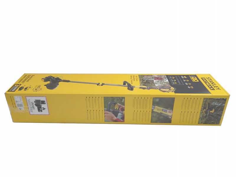 Coupe-bordures &eacute;lectrique &agrave; batterie BRUSHLESS  STANLEY FATMAX V20 - 18V - 4AH