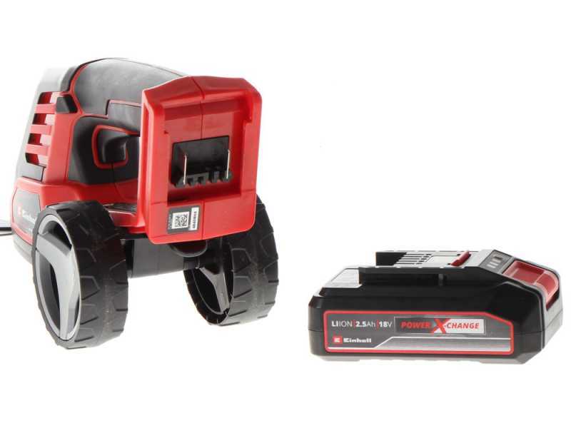 Cisaille &agrave; gazon &agrave; batterie avec perche Einhell GE-CG 18/100 Li T