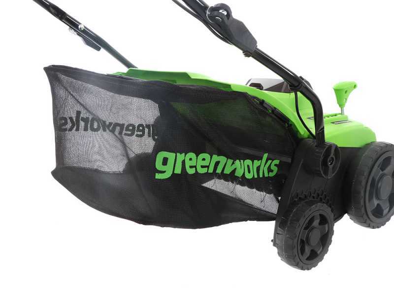 Greenworks GD40SC38II - A&eacute;rateur &agrave; batterie - 40V - 4Ah