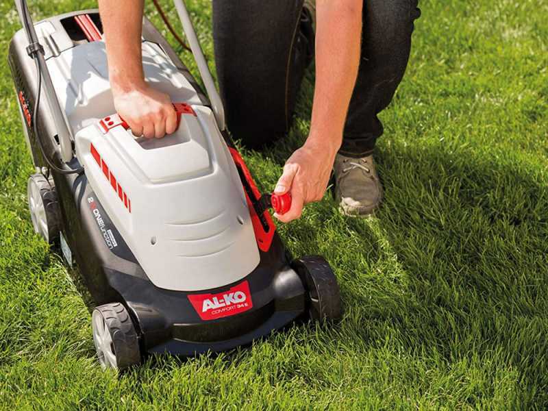 AL-KO Comfort 34E - Tondeuse &agrave; gazon &eacute;lectrique - 1200W - Coupe de 34&nbsp;cm