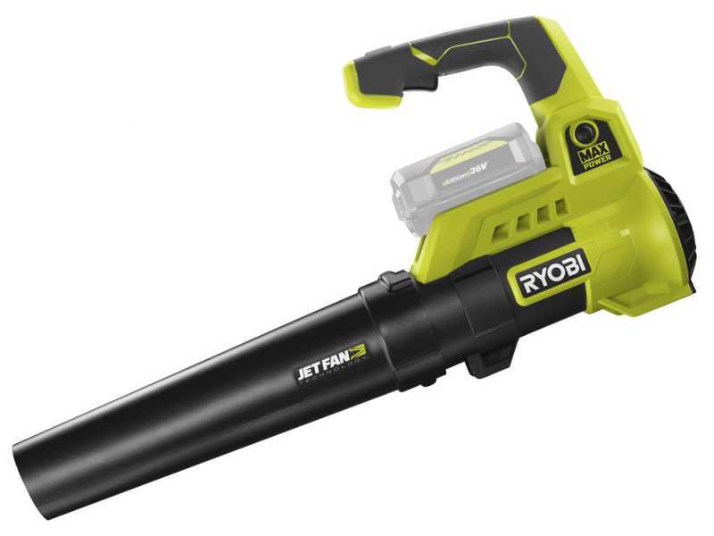 Souffleur &agrave; feuilles RYOBI RY36BLA-0 Turbojet - 36V - SANS BATTERIE NI CHARGEUR