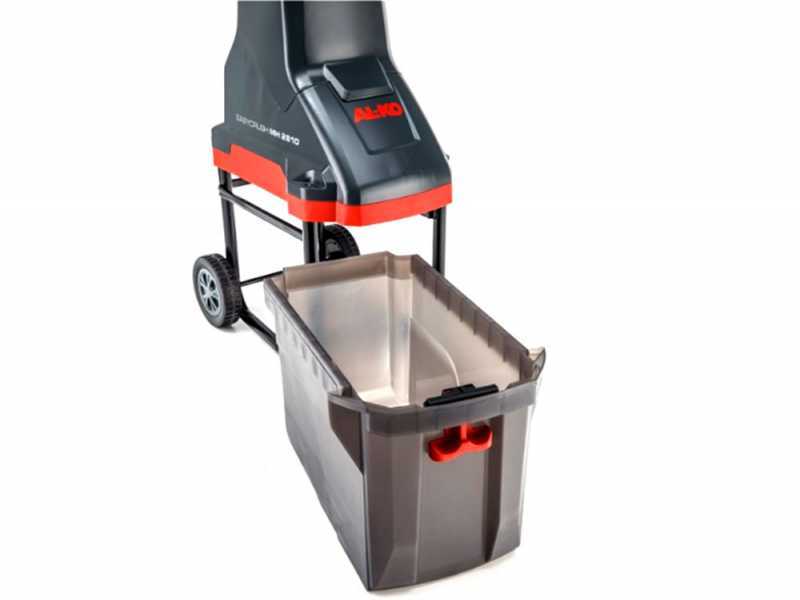 Broyeur &eacute;lectrique AL-KO Easy Crush MH 2810 - lames r&eacute;versibles en acier - diam&egrave;tre max de coupe 40 mm