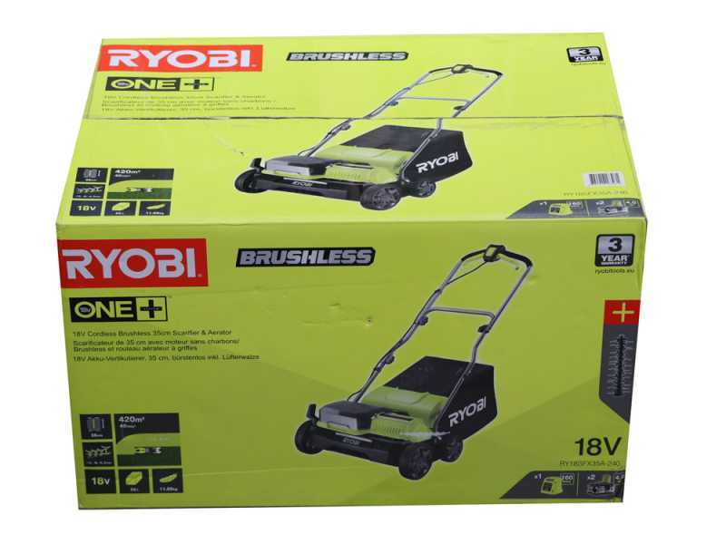 Ryobi RY18SFX35A-240 - A&eacute;rateur &eacute;lectrique sur batterie - 18V - 4Ah