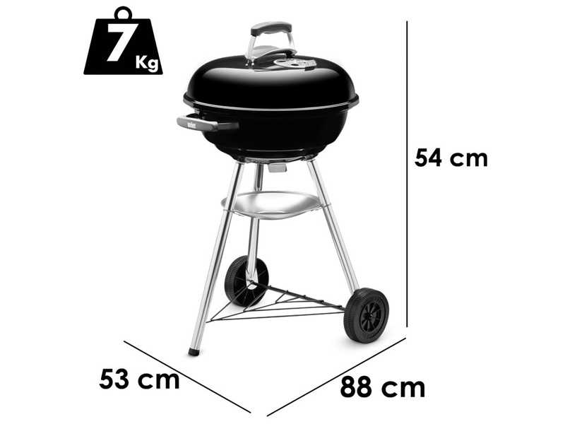 Weber Compact Kettle 47 - Barbecue &agrave; charbon