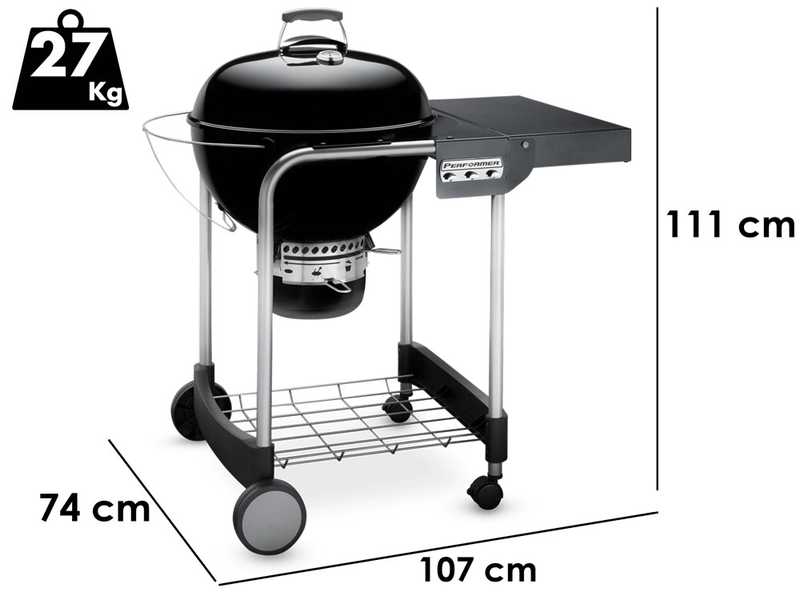 Weber Performer GBS - Barbecue &agrave; charbon