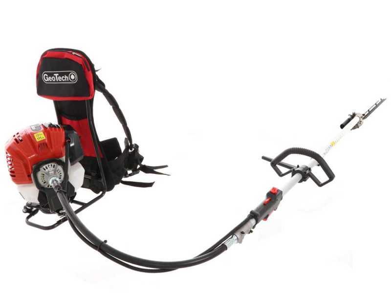 GeoTech GT-2 52 BP - D&eacute;broussailleuse thermique multifonction &agrave; dos