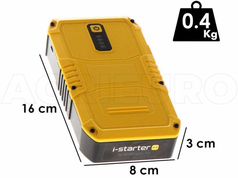 INTEC I-STARTER 2.4 - D&eacute;marreur de secours et chargeur de batterie
