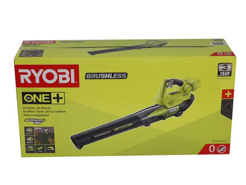 RYOBI RY18BLXA-0 - Souffleur avec turbine Jet 18 V - SANS BATTERIE NI CHARGEUR