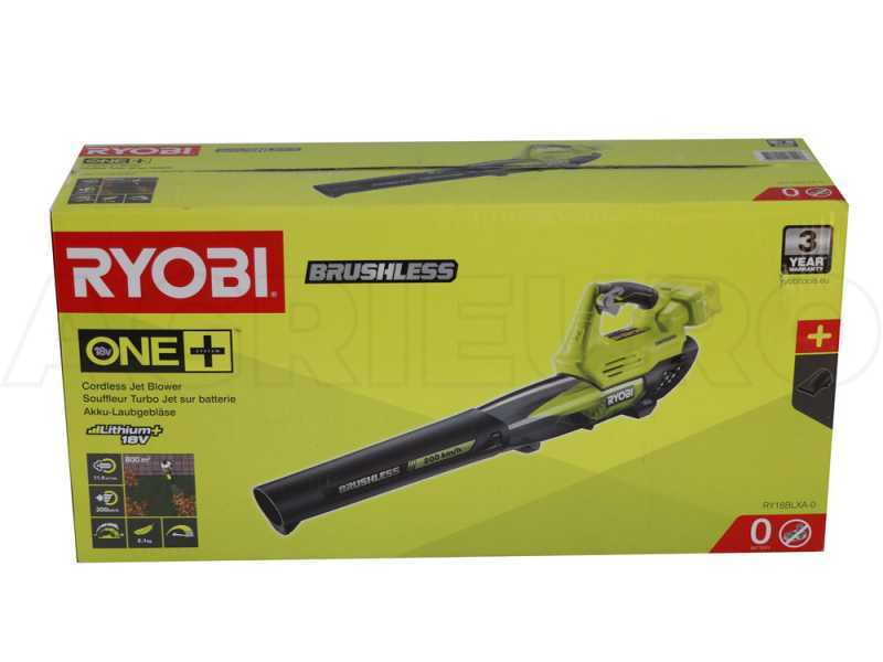 Souffleur Jet RYOBI RY18BLXA-0 - 18V - SANS BATTERIE NI CHARGEUR DE BATTERIE