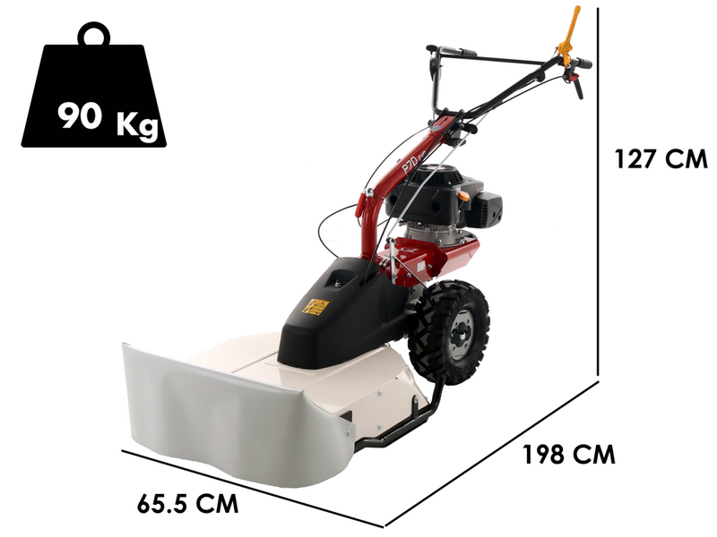 Eurosystems P70 EVO - Tondeuse d&eacute;broussailleuse thermique -  Lame - Loncin 224 OHV