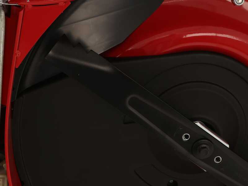 GeoTech Pro S58-3 BMSWGE L225 -Tondeuse &agrave; gazon thermique tract&eacute;e - Roue pivotante - D&eacute;marrage &eacute;lectrique