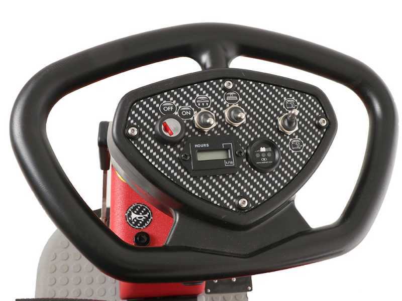 Autolaveuse &agrave; batterie sans-fils U.B. LP-550-B - 3 en 1 : lave, s&egrave;che et aspire
