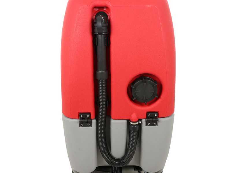 Autolaveuse &agrave; batterie sans-fils U.B. LP-550-B - 3 en 1 : lave, s&egrave;che et aspire