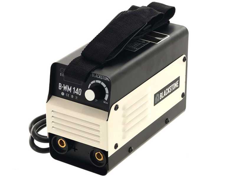 Poste &agrave; souder inverter &agrave; &eacute;lectrode &agrave; courant continu Blackstone B-WM 140 - 140 A - avec Kit MMA
