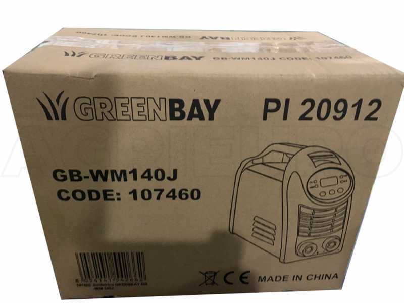 Poste &agrave; souder inverter &agrave; &eacute;lectrode &agrave; courant continu GREENBAY GB-WM 140J - 140A - avec Kit MMA