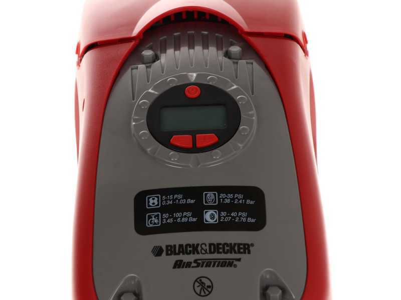 Black & Decker ASI300-QS - Compresseur d'air portatif monophasé, oil-less - 11 Bar Max