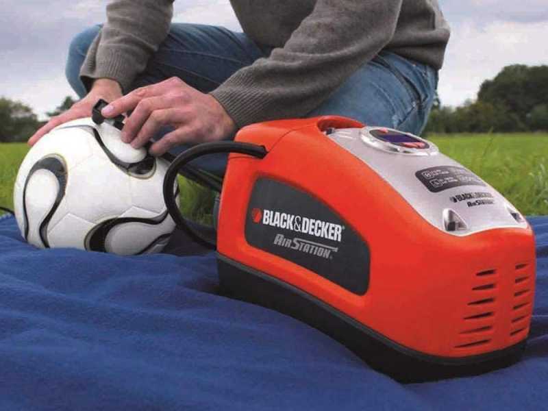 Black &amp; Decker ASI300-QS - Compresseur d'air portatif Oilless - 11 Bars Max