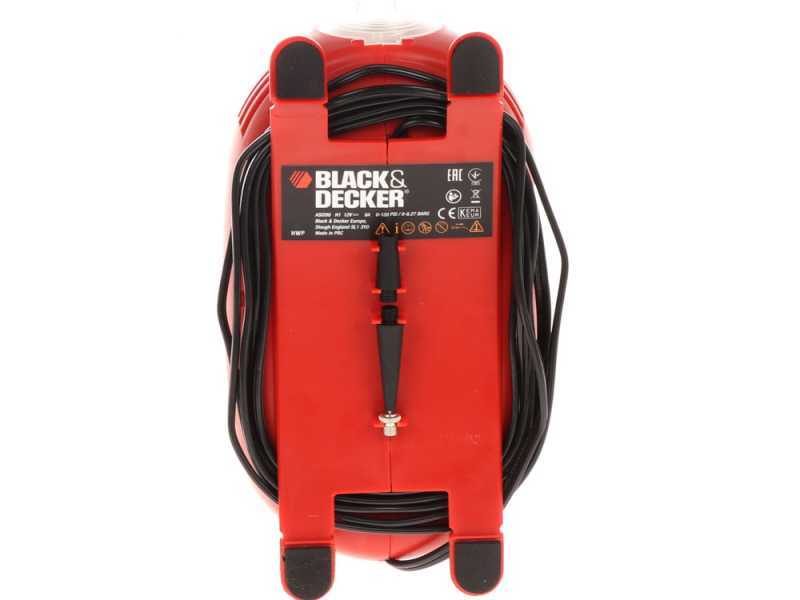 Black &amp; Decker ASI200-XJ - Compresseur d'air portatif Oilless - 8 Bar Max
