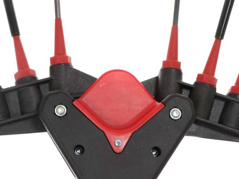 Castellari Vertigo Carbon C 12V Peigne vibreur &eacute;lectrique &agrave; batterie 190/240