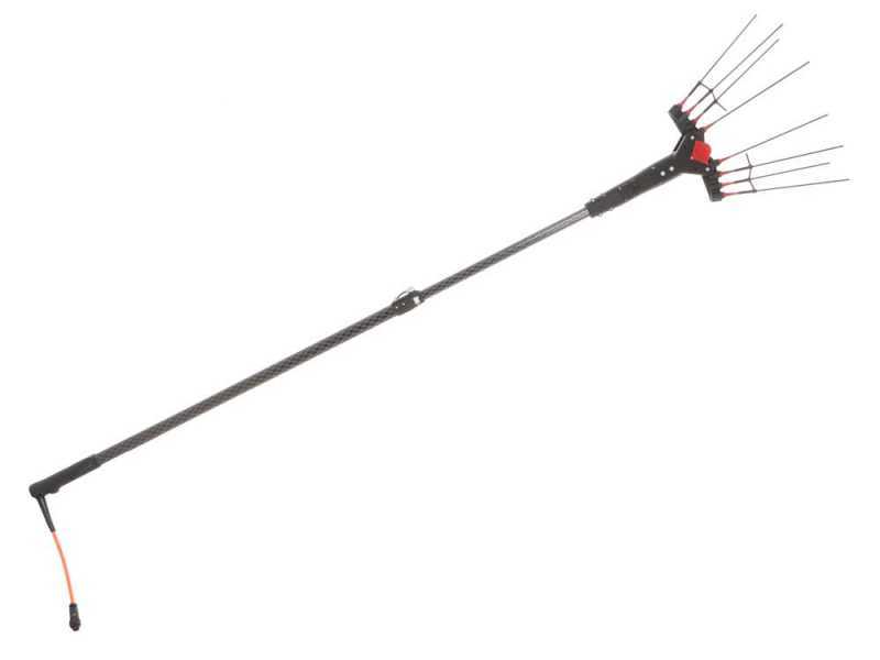 Castellari Vertigo Carbon C 12V Peigne vibreur &eacute;lectrique &agrave; batterie 190/240