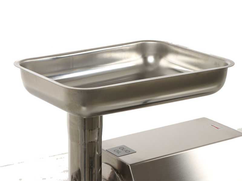 Fimar TC 12C - Hachoir &agrave; viande &eacute;lectrique - 230 V - 1 CV - Groupe de hachage INOX - Sans inverseur de marche