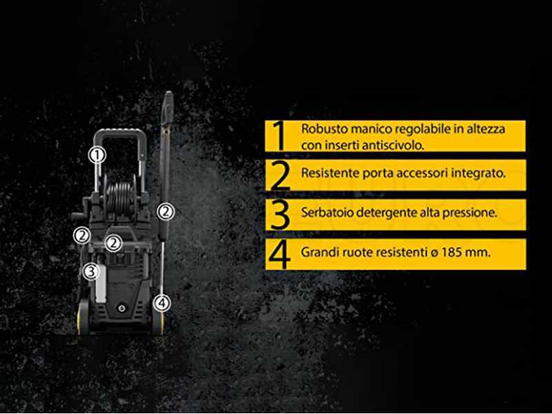 Nettoyeur haute pression DEWALT DXPW002ME - Pression max 150 bars