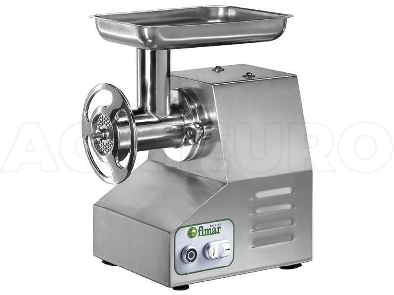 Fimar TC22TS - Hachoir &agrave; viande &eacute;lectrique -  400 V - 1.5 CV - Groupe de hachage INOX -  Avec inverseur de marche