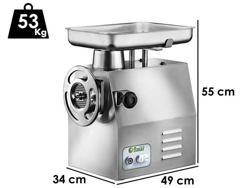 Fimar TC32RS - Hachoir &agrave; viande &eacute;lectrique - Groupe de hachage en aluminium - 230V