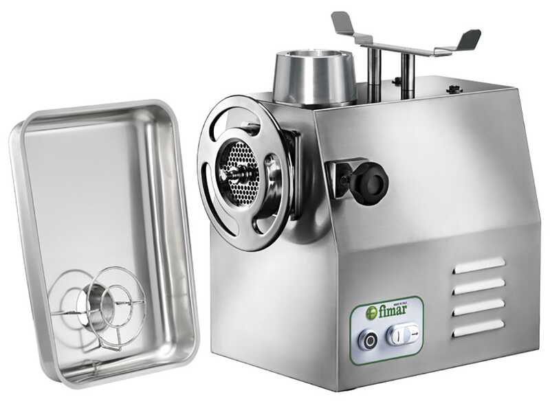 Fimar TC32RS - Hachoir &agrave; viande &eacute;lectrique - 400 V - 3 CV - Groupe de hachage en aluminium - Avec inverseur de marche
