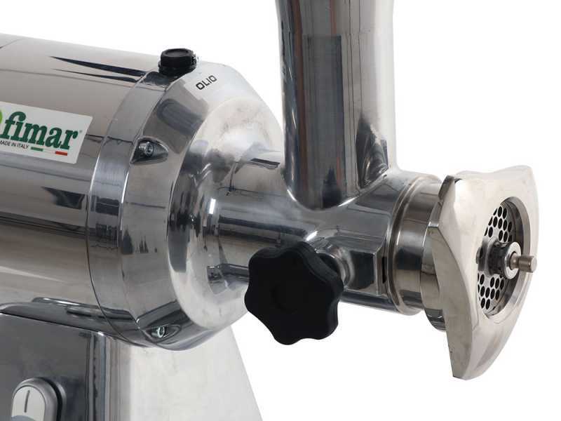 Fimar TC12B - Hachoir &agrave; viande &eacute;lectrique - Groupe de hachage en acier inox - 230V