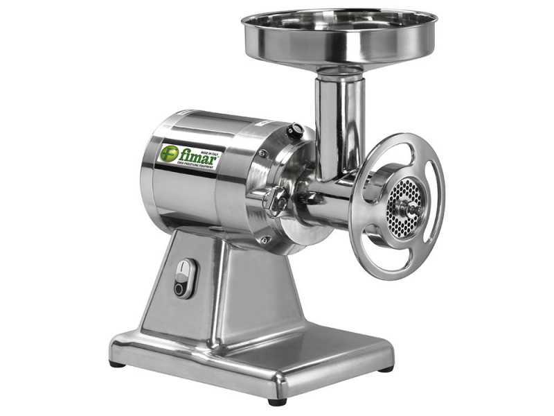 Fimar TC22TE - Hachoir &agrave; viande &eacute;lectrique - Corps et groupe de hachage en aluminium - 230V