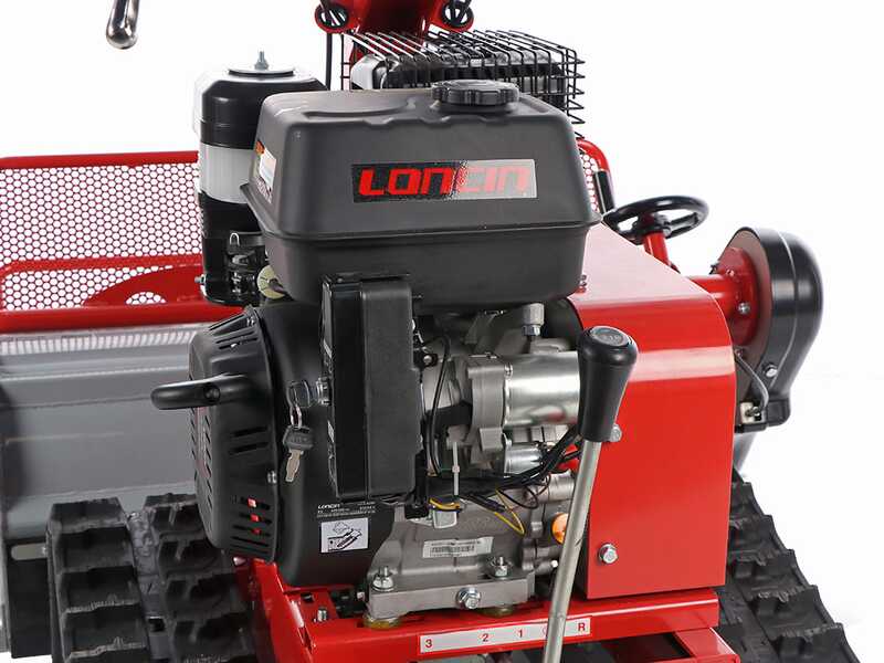 GeoTech-Pro GFM 860 L-E - Tondeuse débroussailleuse à couteaux - Loncin G420FD