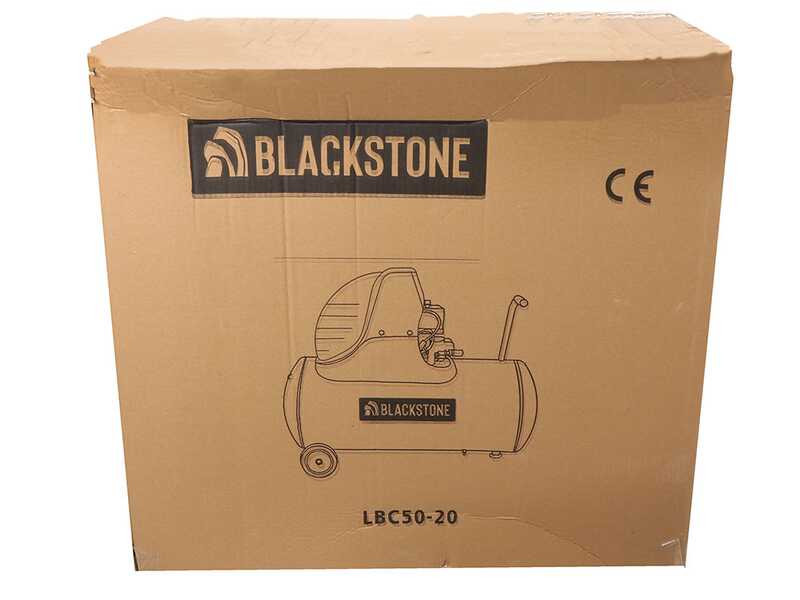 BlackStone LBC 50-20 - Compresseur d'air &eacute;lectrique - R&eacute;servoir 50 litres - Pression 8 bar