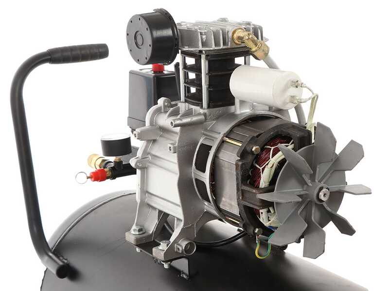 BlackStone LBC 50-20 - Compresseur d'air &eacute;lectrique - R&eacute;servoir 50 litres - Pression 8 bar