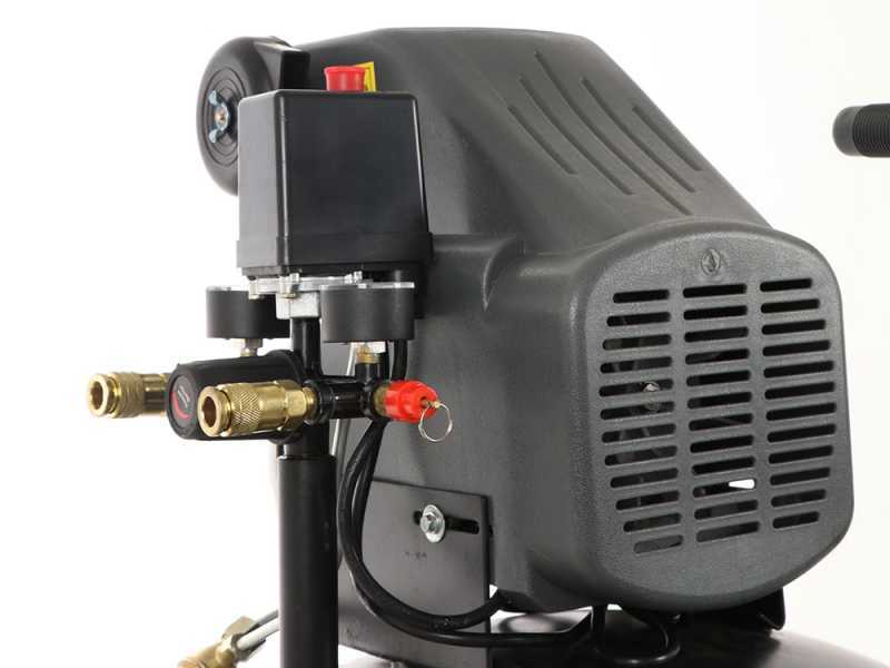 BlackStone V-LBC 50-20 - Compresseur d'air &eacute;lectrique - R&eacute;servoir 50 litres - Pression 8 bars