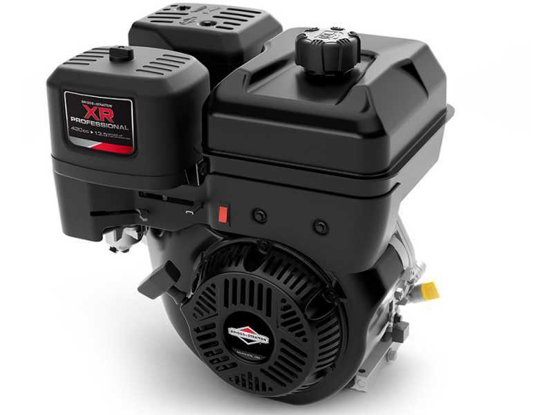 Tondeuse d&eacute;broussailleuse &agrave; fl&eacute;aux autotract&eacute;e GeoTech-Pro GFM 860 BS-E