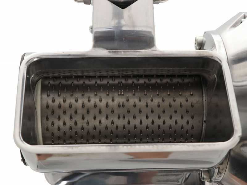 Fimar TC12AT - Hachoir &agrave; viande &eacute;lectrique avec r&acirc;pe int&eacute;gr&eacute;e - 230 V - 1 CV - Groupe de hachage en aluminium - Sans inverseur de marche