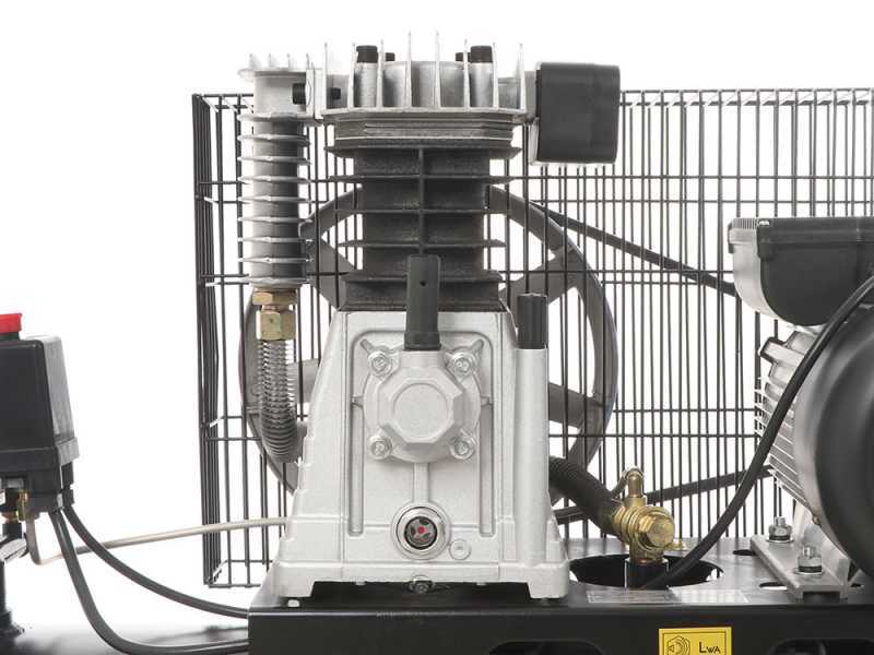 BlackStone B-LBC 100-20 - Compresseur d'air &eacute;lectrique &agrave; courroie - Moteur 2 CV - 100 L