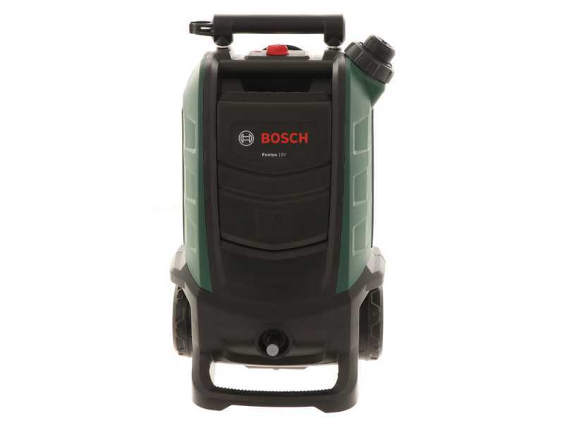 Nettoyeur haute pression &agrave; batterie BOSCH Fontus GEN 2 - 20 bar - compact - r&eacute;servoir 15 l - 18V - SANS BATTERIE NI CHARGEUR