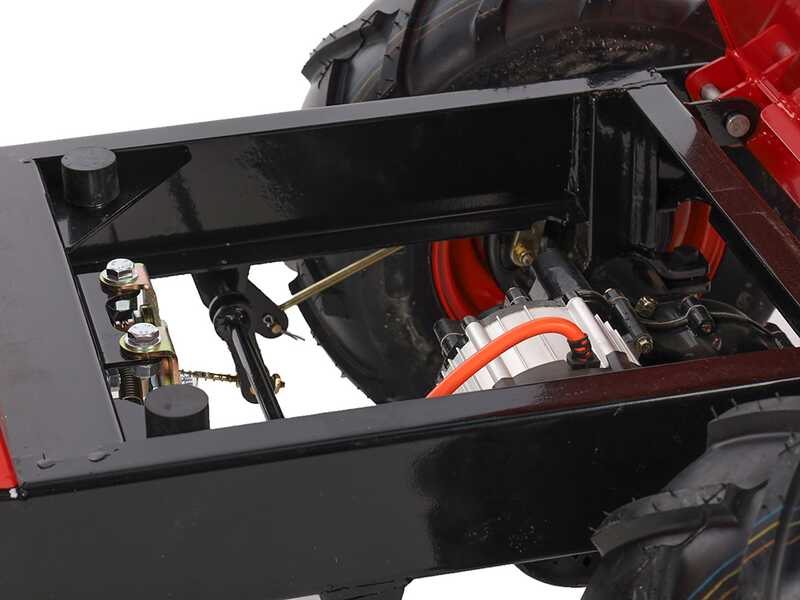 Brouette &agrave; batterie GeotechPro Mini Dumper Car E300 - Caisson dumper manuel 300Kg