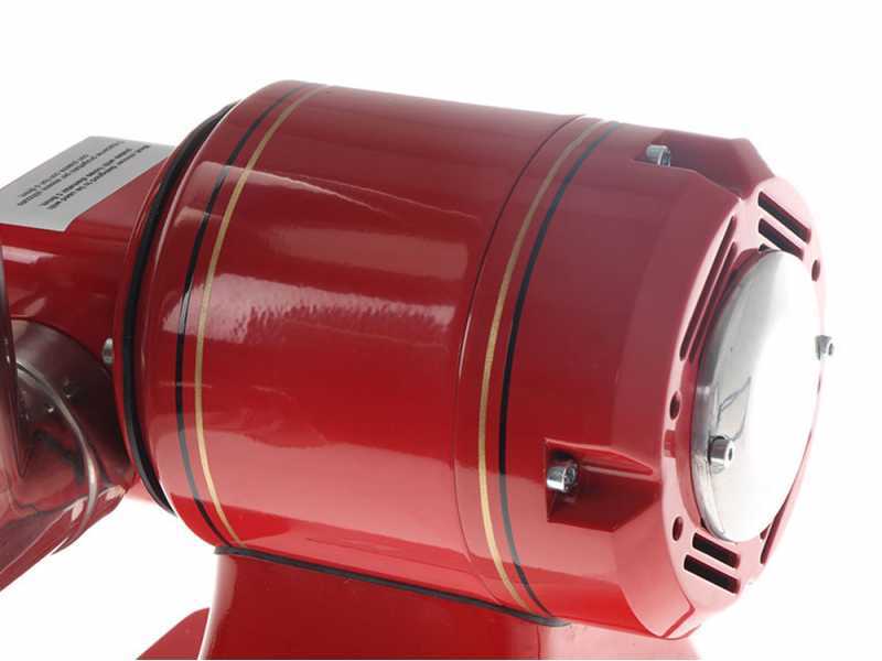 Fama TS8R Retr&ograve; - Hachoir &agrave; viande &eacute;lectrique - Corps en aluminium - Groupe de hachage en acier inox - 230V