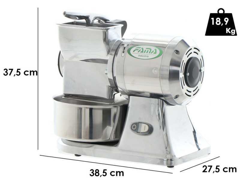 FAMA GS - R&acirc;pe &eacute;lectrique - Corps en aluminium poli - 230V / 1Hp