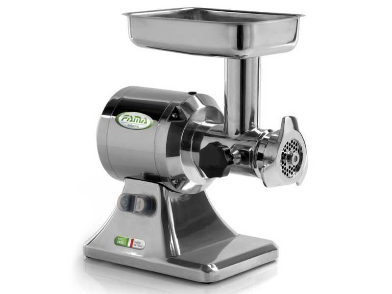 Fama TS12 - Hachoir &agrave; viande &eacute;lectrique - Groupe de hachage en fonte - 400V