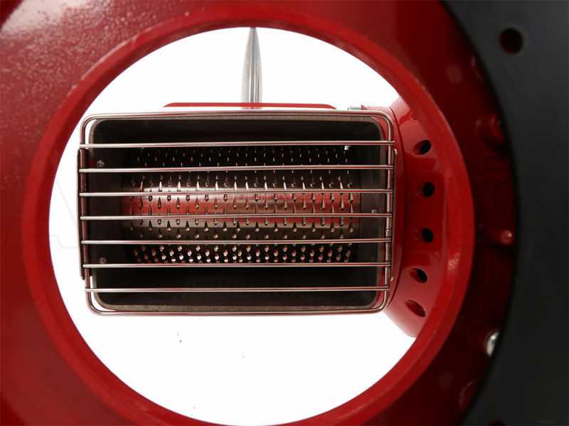 Fama TG12 Retr&ograve; - Hachoir &agrave; viande &eacute;lectrique - R&acirc;pe int&eacute;gr&eacute;e - Groupe de hachage en fonte - 230V