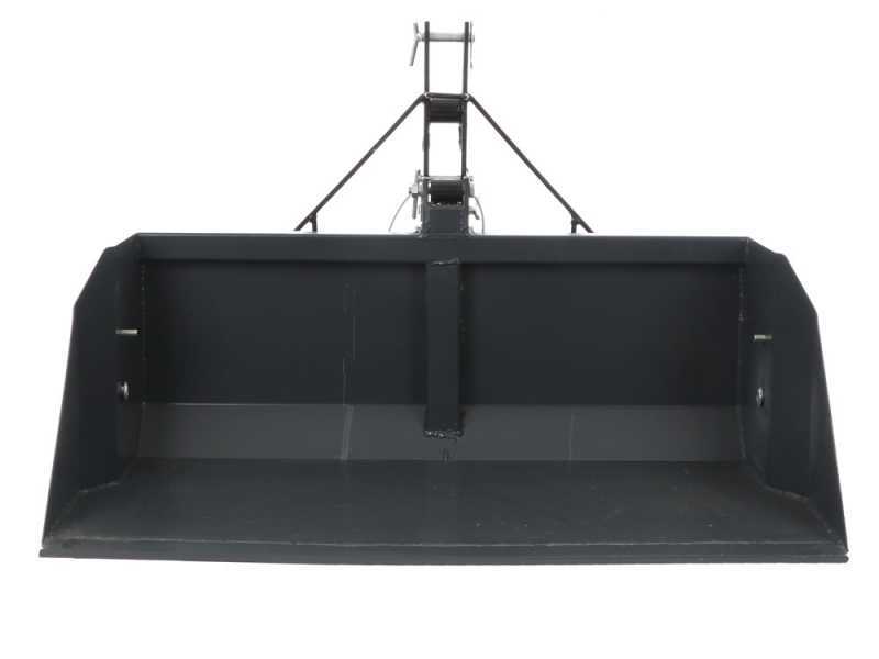 Godet arri&egrave;re pour tracteur Blackstone B-PAL 120 - avec lame de 120 cm - charge 400Kg