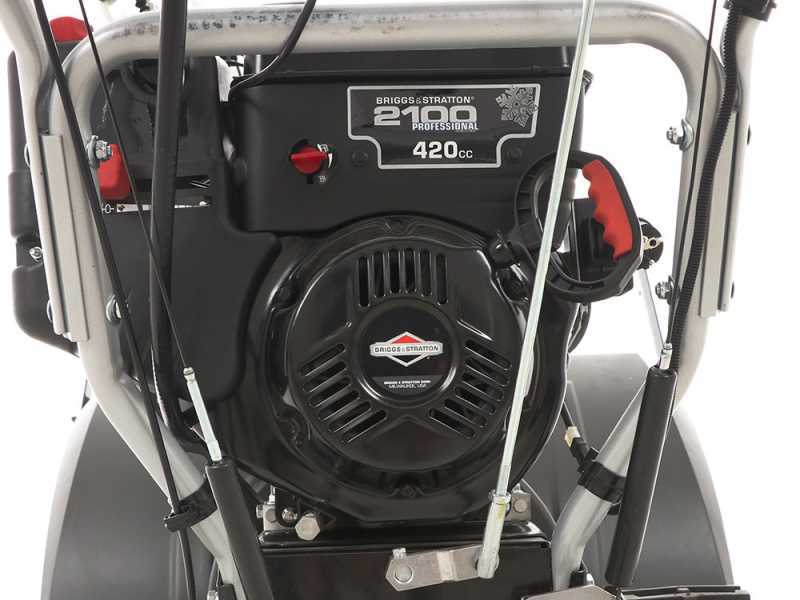 BlackStone B-ST 87 BSTE - Fraise &agrave; neige thermique - &agrave; chenilles - B&amp;S 2100