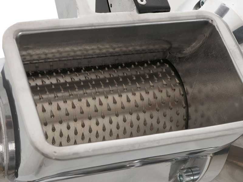 Fama TG12 - Hachoir &agrave; viande &eacute;lectrique - R&acirc;pe int&eacute;gr&eacute;e - Groupe de hachage en fonte - 230V
